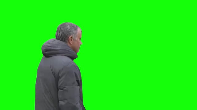 Jose Mourinho _ Shhh green screen