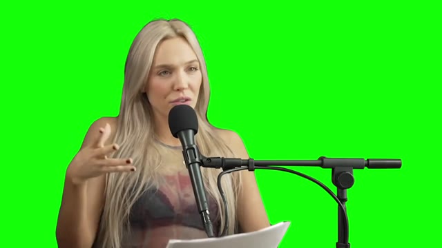 Julia Fox Uncut Gems green screen