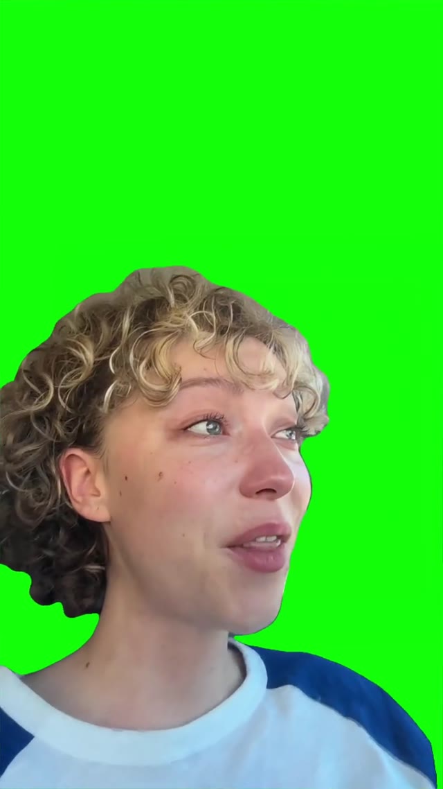 Just another day going to work green screen