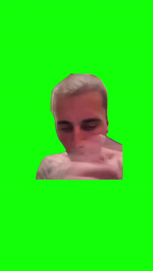 Just rapping green screen