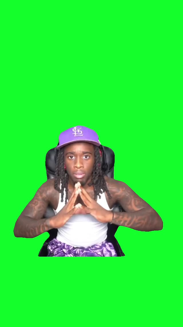Kai Cenat Ill show crazy green screen