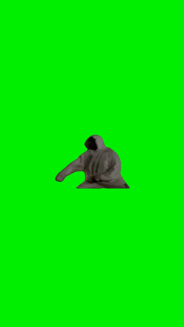 Kanye West Dancing green screen