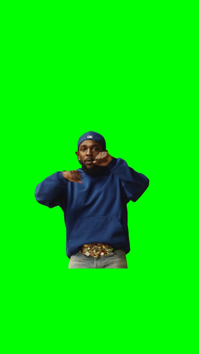 Kendrick Lamar Squabble Up green screen