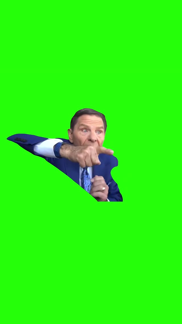Kenneth Copeland No I do not green screen