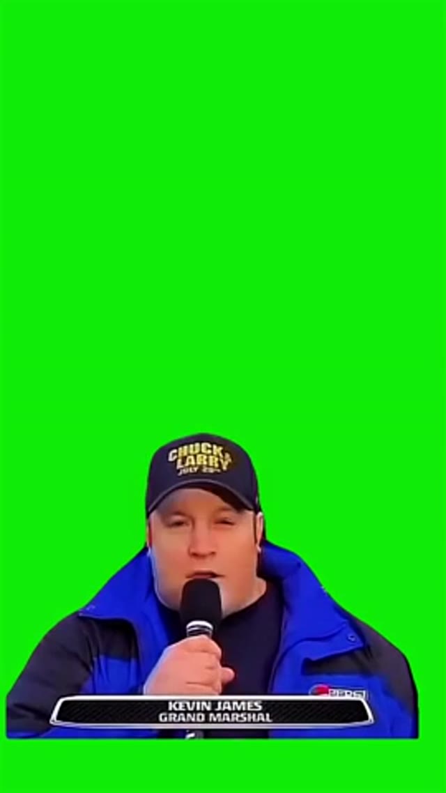 Kevin James God bless America  green screen