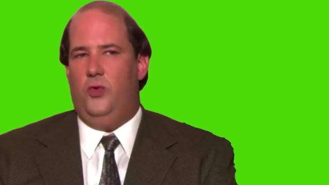Kevin The Office Kool Aid Man green screen