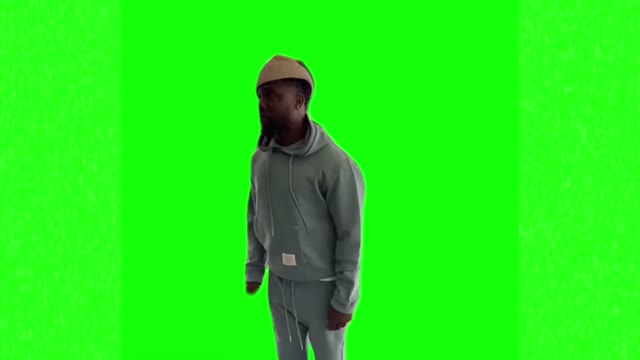 Kevin hart dance template green screen