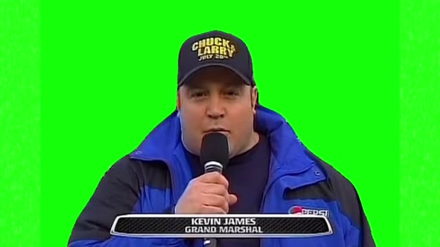 Kevins James Start your engines green screen