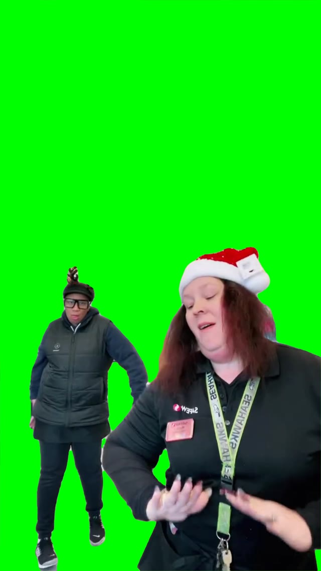 Ladies Dancing green screen