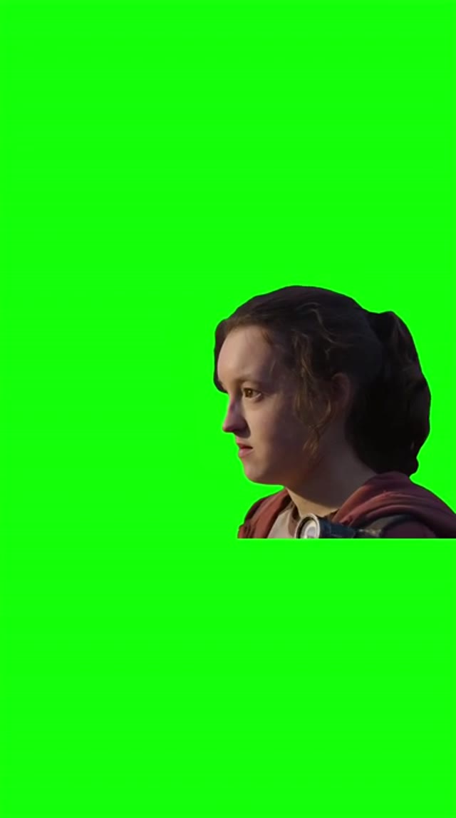 Last of us cant deny the view  green screen