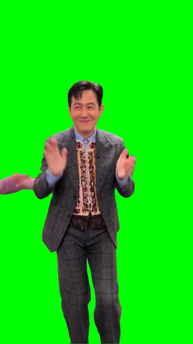 Lee Yung Jae Dance green screen