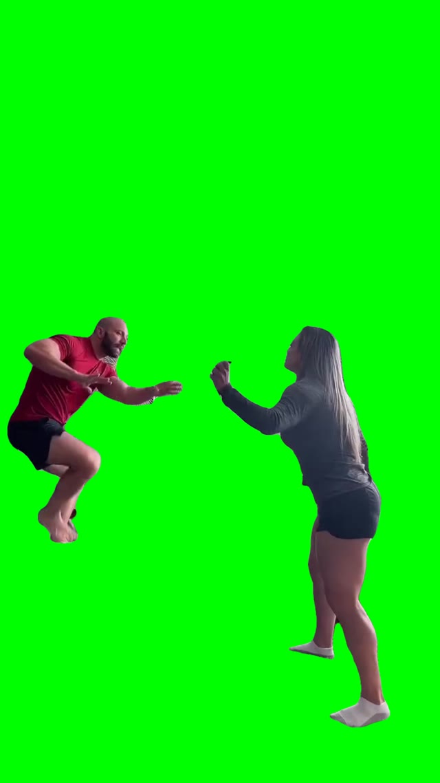 Let me tell you something green screen