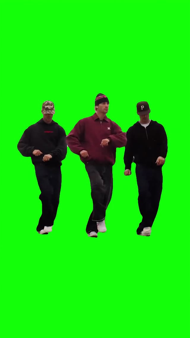 Lil jig dance green screen