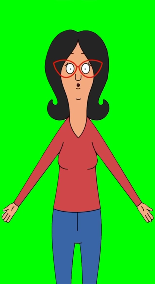 Louise bad romance green screen