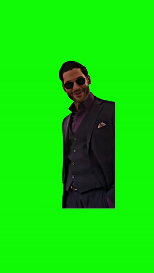 Lucifer Dancing green screen