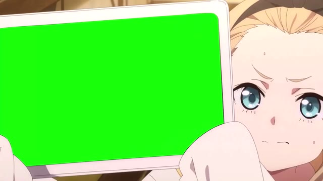 Lycoris Recoil kurumi Tablet green screen