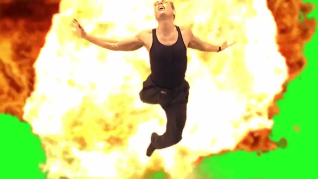 MLG Explosion green screen