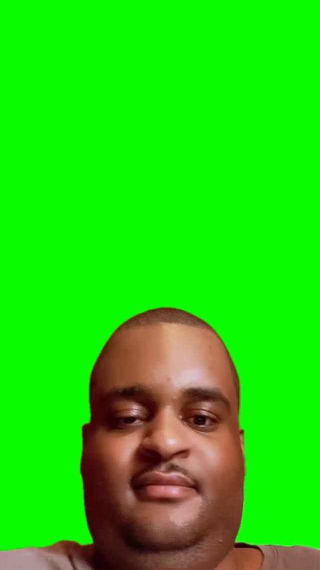 Marc singing Mo Bamba green screen