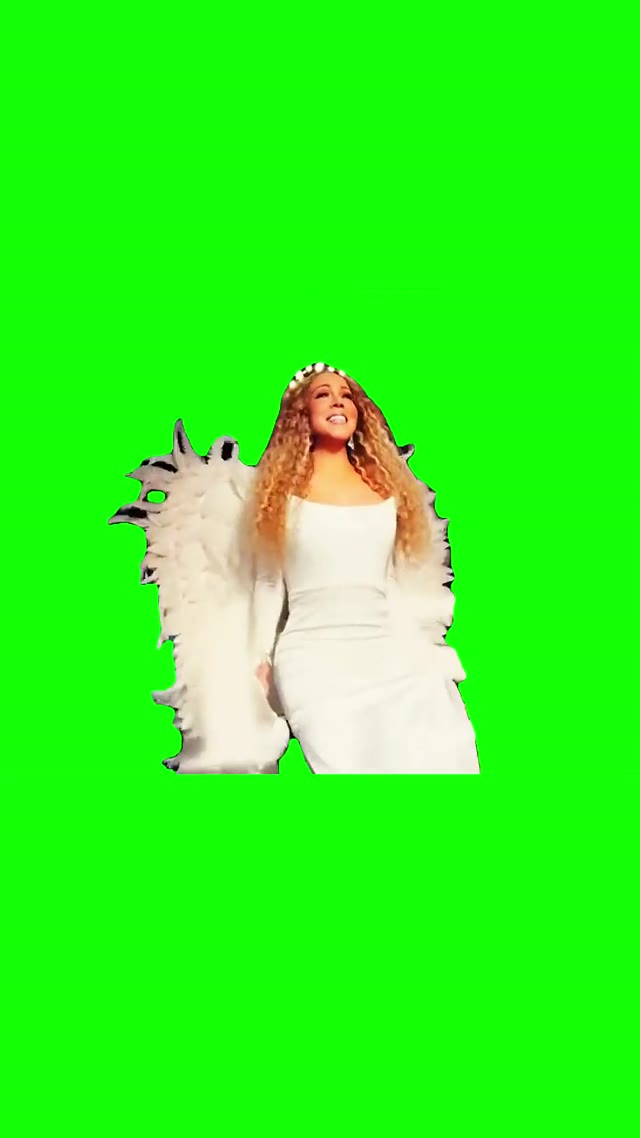 Mariah Carey ITS TIME 2025  green screen