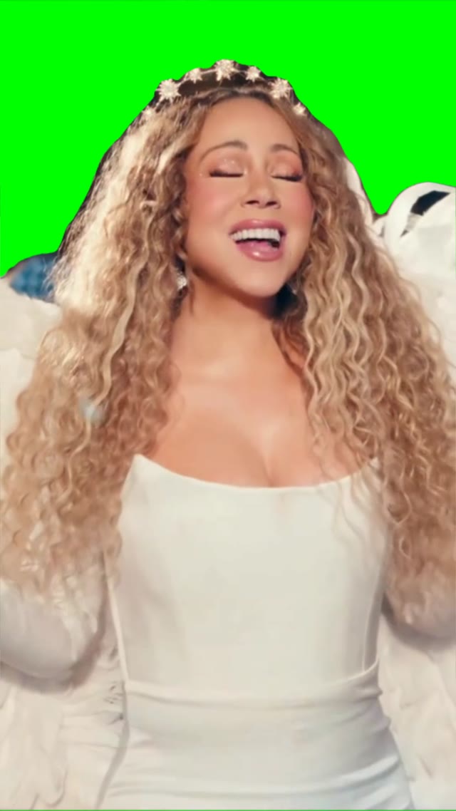 Mariah Carey Its Time green screen