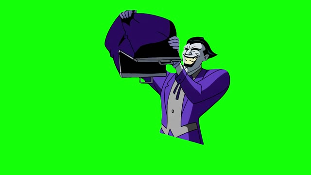 Mark Hamill Joker Laughing green screen