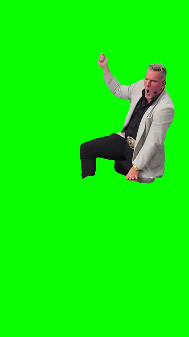 McCafee Celebration NCAA green screen