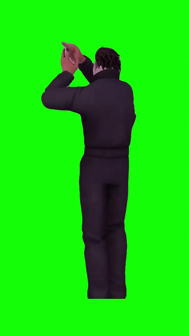 Meyers VR dance green screen
