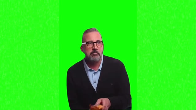 Michael Scott Giggling green screen