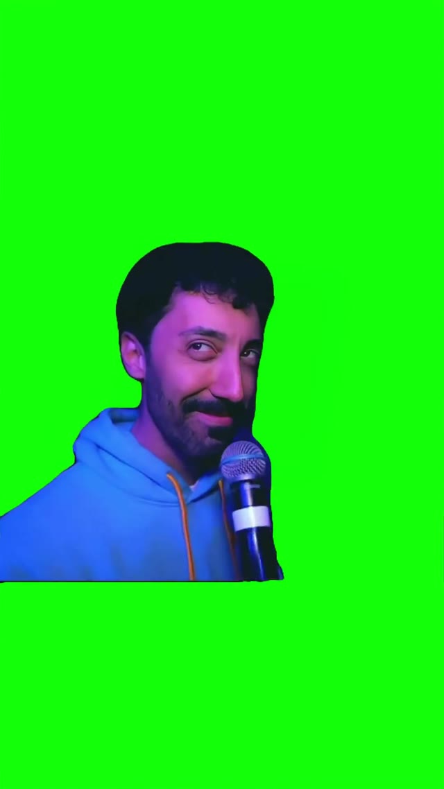 Morgan Jay Smirk green screen