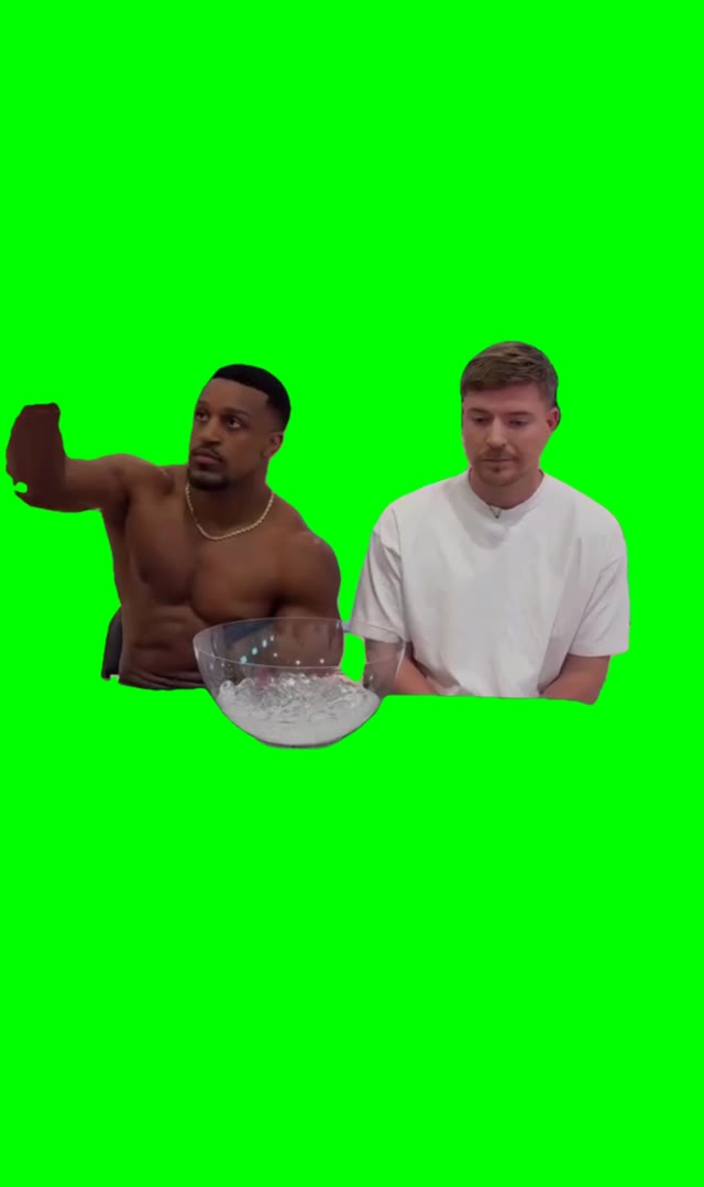 Morning routine mr beast and ashtonhall green screen