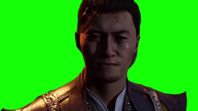 Mortal Kombat 1 Shang Tsung green screen