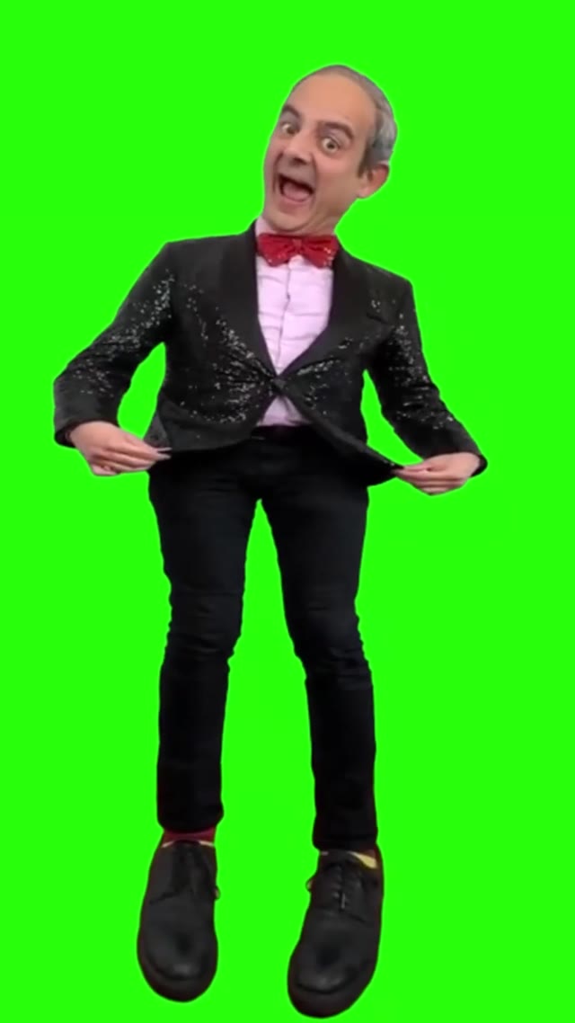 Mr Bean Oompa Loompa green screen