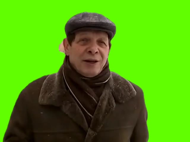 Mr Trololo green screen