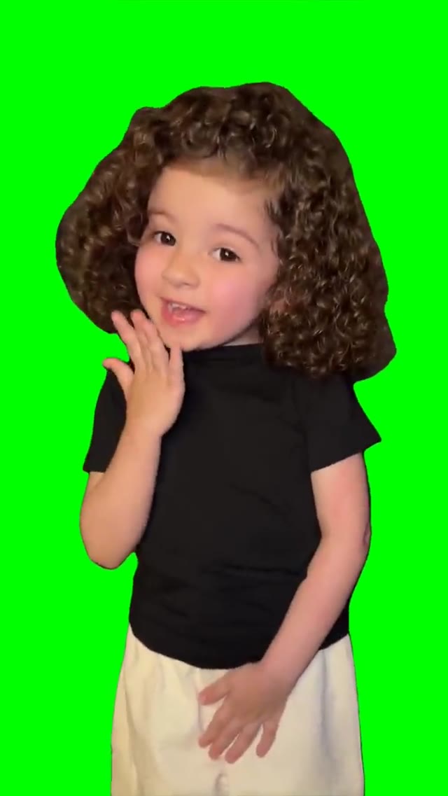 My mother dance green screen