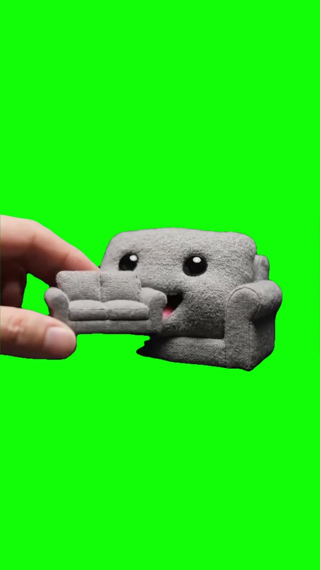 Niche furniture green screen