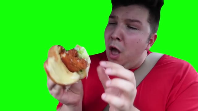 Nikocado avocado car green screen