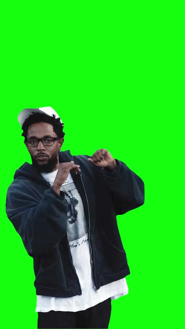 Not like us green screen