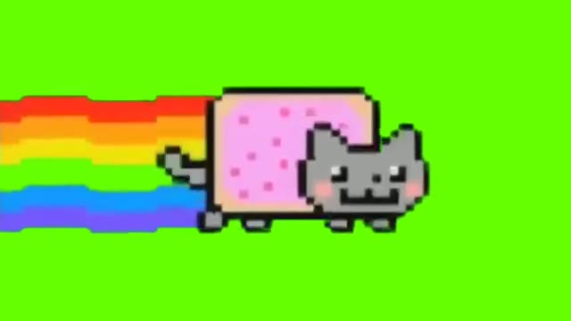Nyan Cat green screen