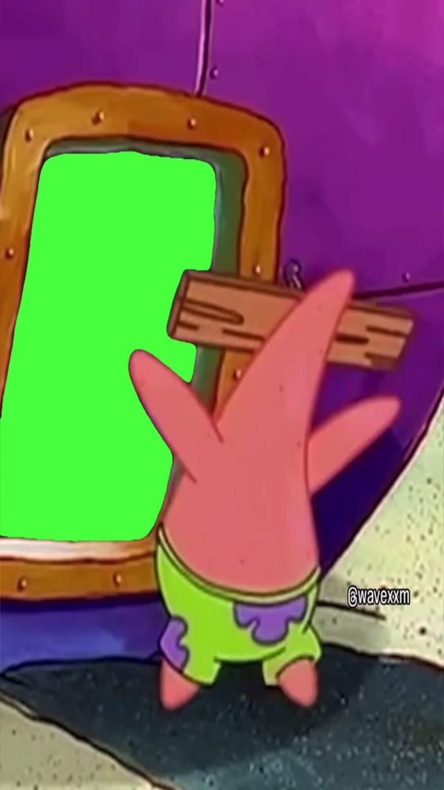 Patrick Head Bumps Green Scree green screen