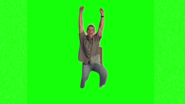Peanut butter jelly time dance green screen
