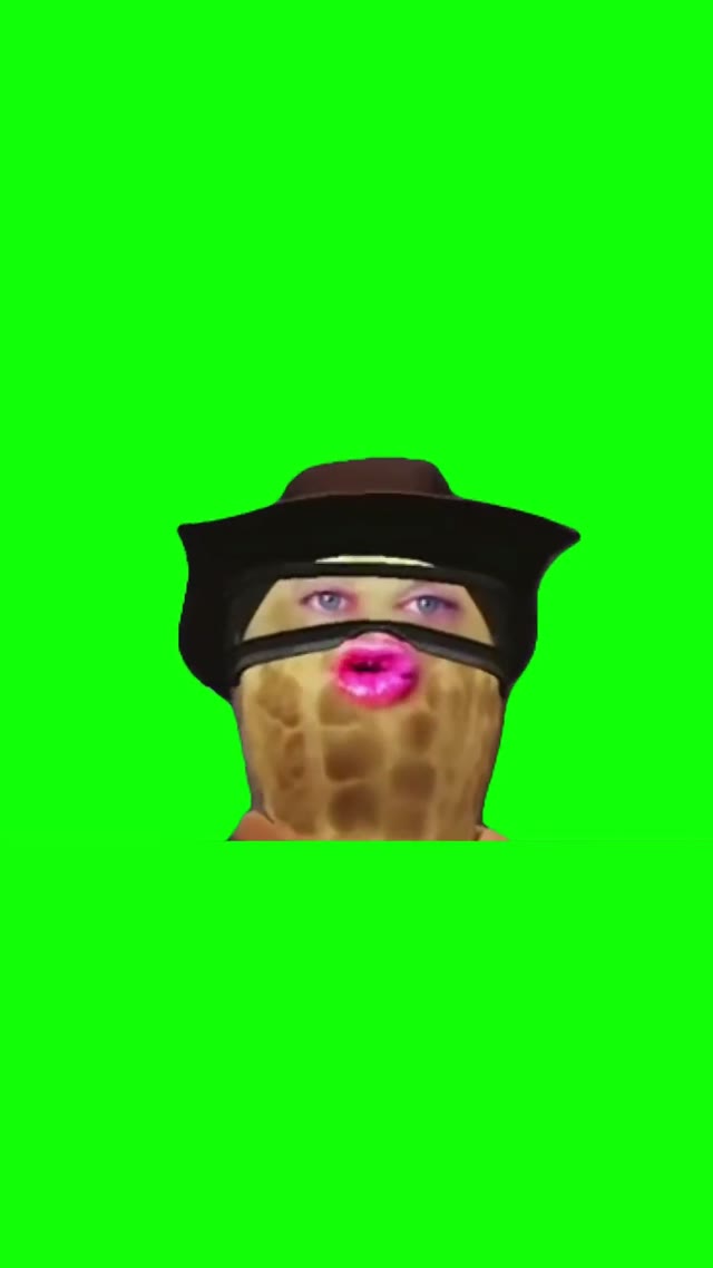 Peanut we are so back green screen