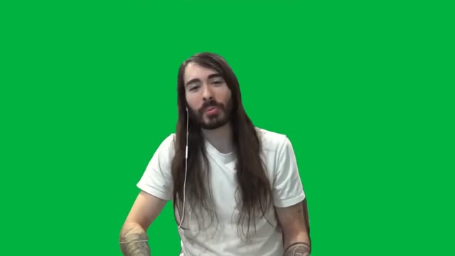 Penguinz0 Cheering green screen