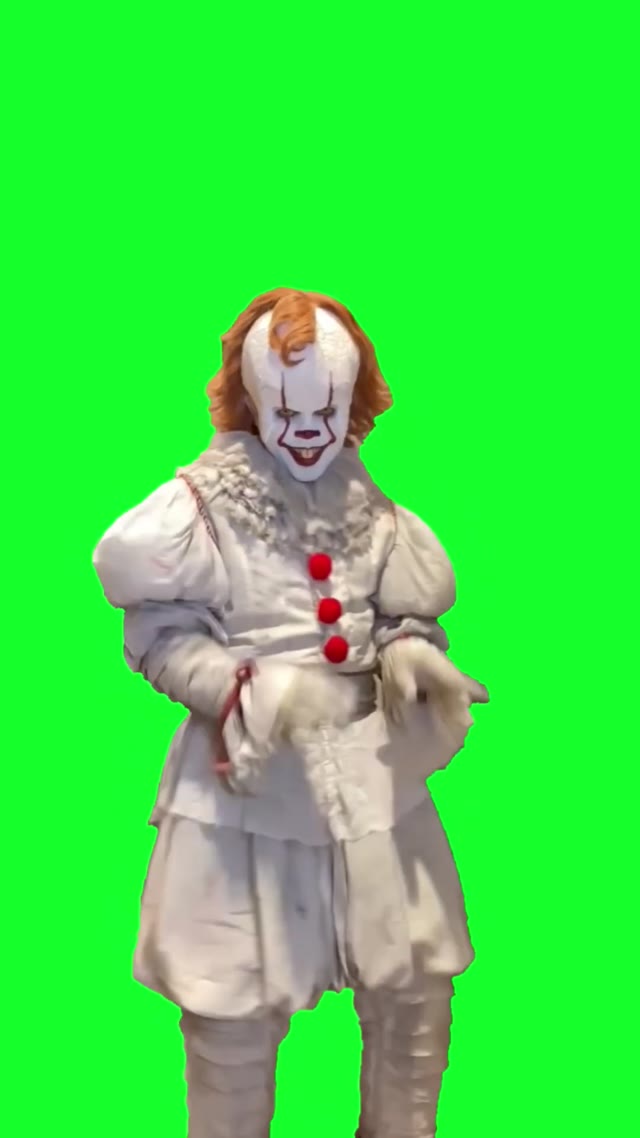 Pennywise dancing green screen