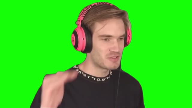 Pewdiepie Its Evolving Just Backwards green screen
