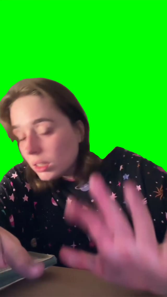 Please dont take green screen