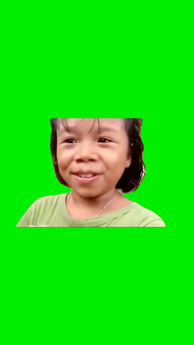 Popola welcome black green screen