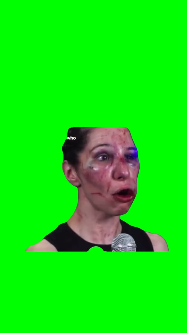 Post Fight Interview green screen