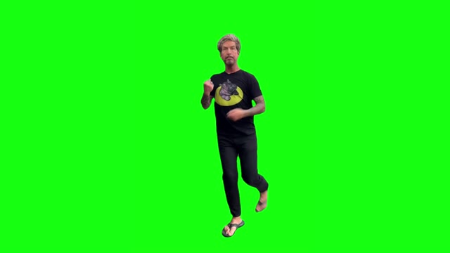 Power resigns in my groin green screen