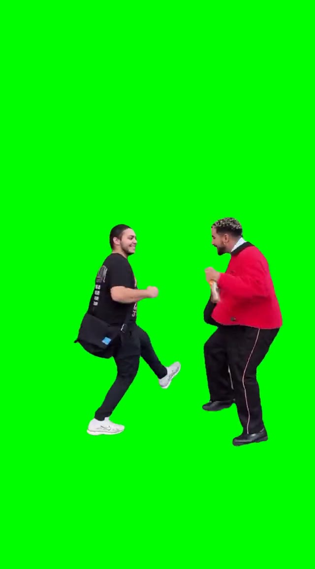 Pump it up Dance green screen