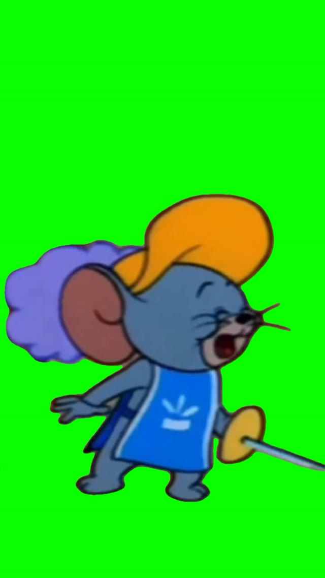 Pussy pussy cat green screen